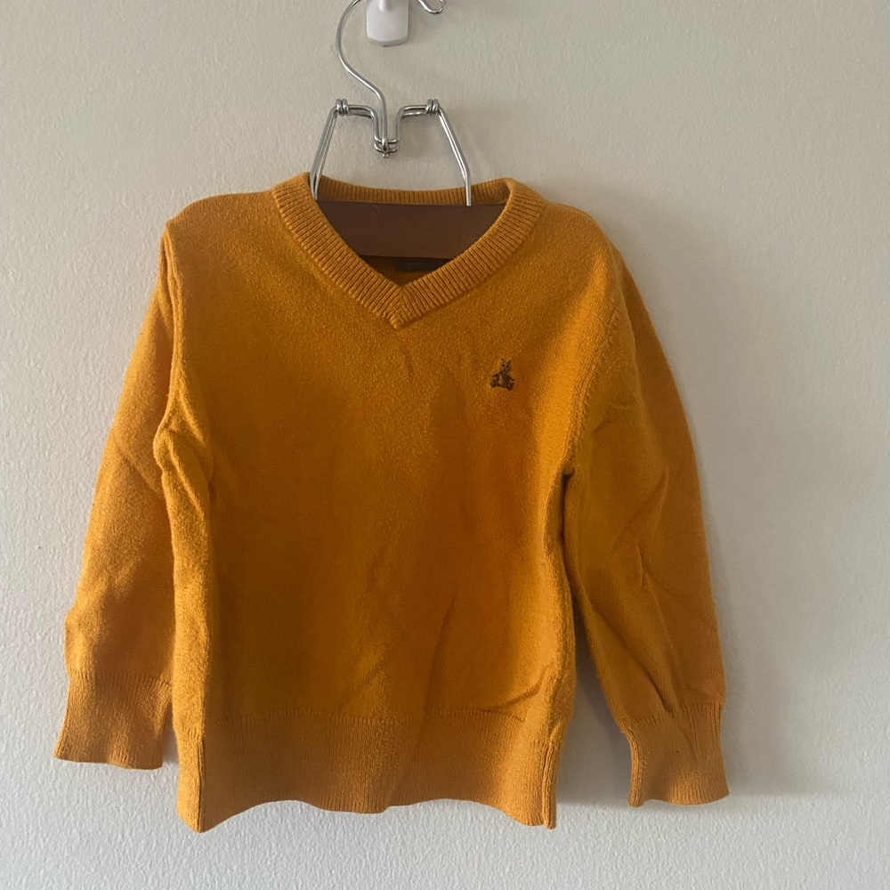 The Gap mustard yellow super soft sweater